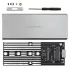 Aluminiowa obudowa QOLTEC 51833 dla dysku M.2 SSD, SATA na USB 3.0, obsługa do 2 TB