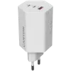 Ładowarka CANYON HEXAGON 65 GaN 65W 2xPD 1xQC EU Biała CND-CHAHEX65W