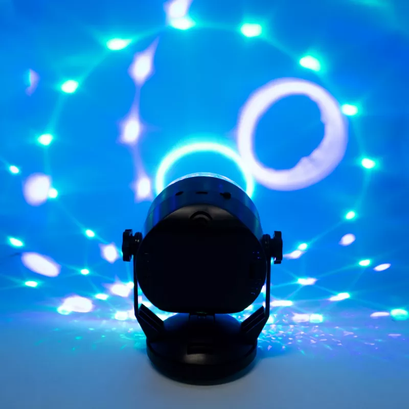 LED disco ball light DENVER LDB-319 — kompaktowe światło imprezowe LED, model 117220200040