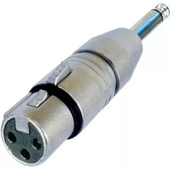 Neutrik - Audio-Adapter - XLR3 weiblich zu Mono-Stecker männlich