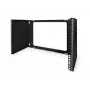 Digitus DN-19 PB-4U-SW - Szafka ścienna - Czarny, RAL 9005 - 8U - 48,3 cm (19 inch) (DN-19 PB-8U-SW)