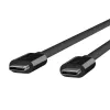 Kabel USB C do USB C Belkin F2CD084bt0.8MBK 0,8 m 40 Gbit/s Czarny