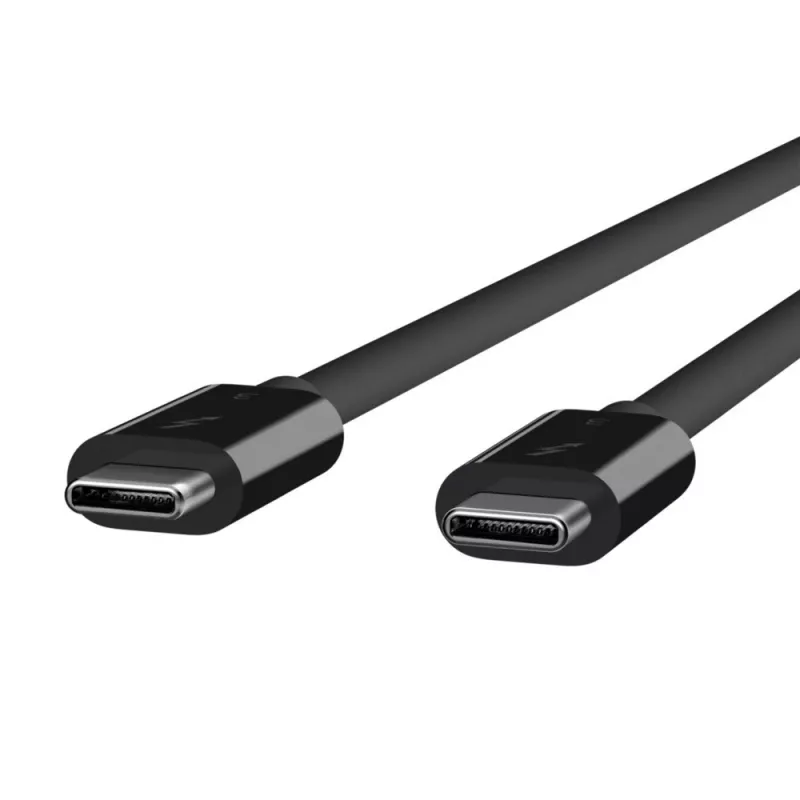 Kabel USB C do USB C Belkin F2CD084bt0.8MBK 0,8 m 40 Gbit/s Czarny