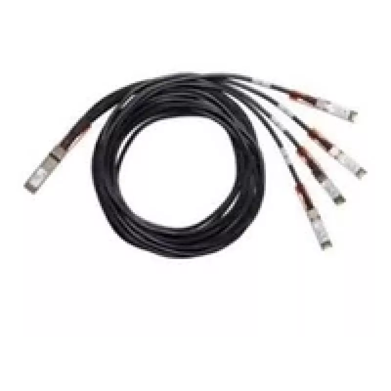 Kabel InfiniBand/światłowodowy Cisco QSFP-4SFP25G-CU3M 3 m 4xSFP25G Czarny