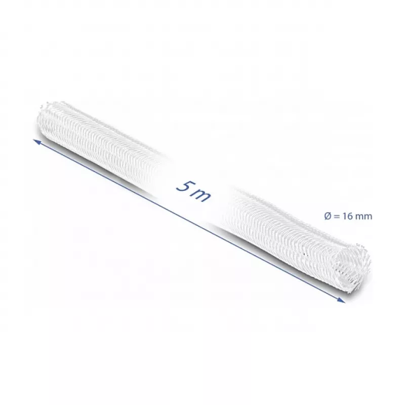 Oplot ochronny DeLOCK 20809 5 m x 16 mm biały