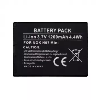 Bateria extra digital BL-4D do Nokia E5 E7 N8 N97 1200 mAh Li-Ion
