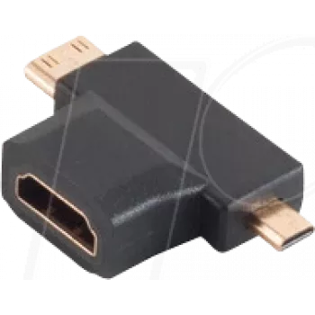 Adapter zmiany płci złącza HDMI Type A ShiverPeaks BS77414
