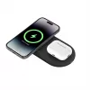 Belkin WIZ021VFBK - bezprzewodowa ładowarka 2-w-1 z technologią Qi2 15 W, czarna