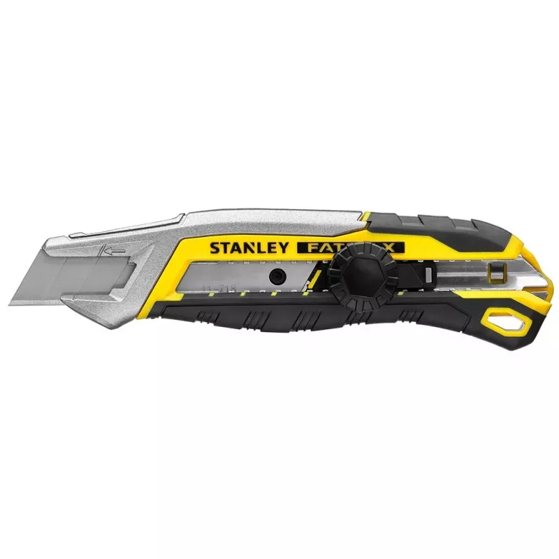 Nóż uniwersalny Stanley FMHT10592-0 Czarny Stal nierdzewna Żółty szerokość 18 mm długość 165 mm