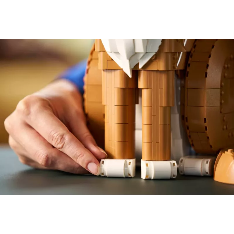 LEGO IDEAS 21376 pomarańczowy Cat