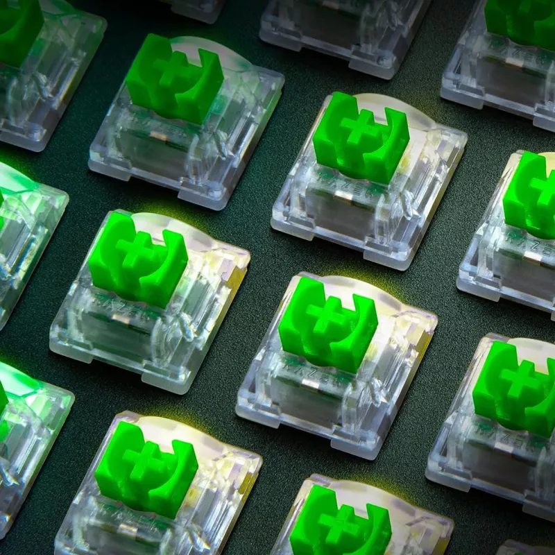 Key Switch Razer RC21-02040200-R3M1 zielony Transparent 36 pcs