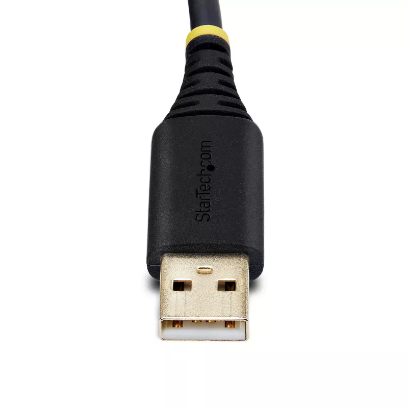 StarTech.com adapter kablowya USB na szeregowe 2-portowy 2ft (60cm), wymienne śruby/nakrętki DB9, zachowanie COM, USB-A na DB9 RS232, FTDI, ochrona ESD poziomu 4, Windows/macOS/ChromeOS/Linux - wytrzymała konstrukcja TPE