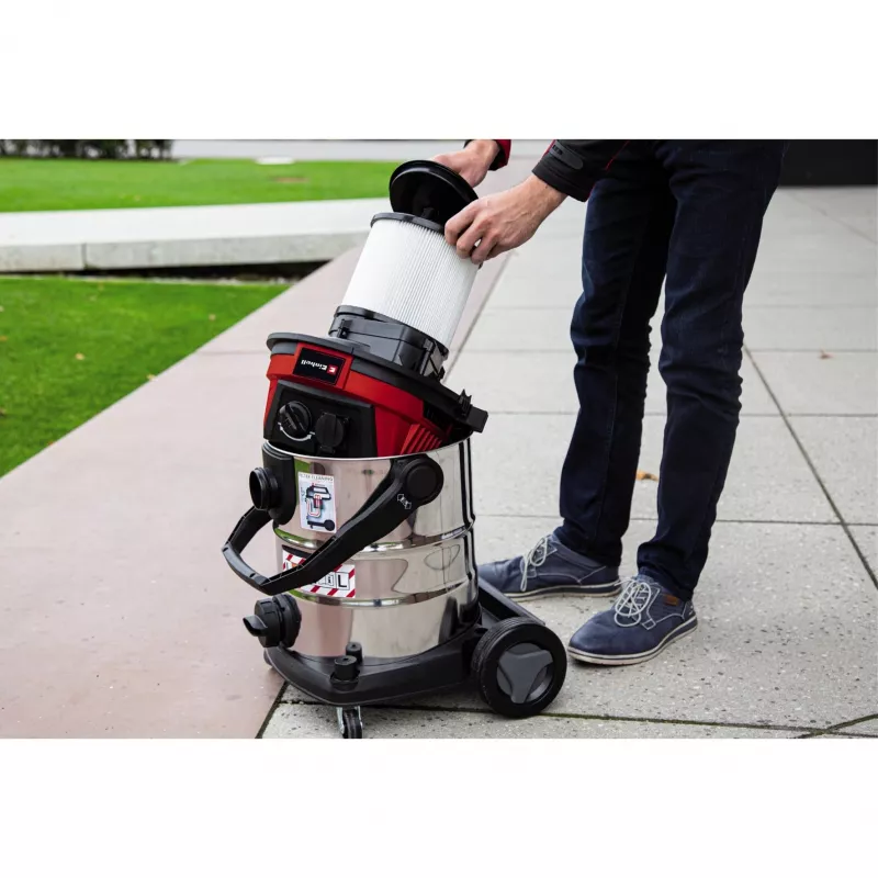 Filtr Einhell 2351126 Biały Klasa L Średnica 15 cm Wysokość 175 mm