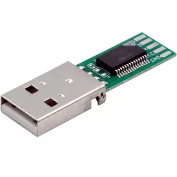 Płytka konwertera USB na RS-232 Exsys EX-13101 z chipsetem FTDI, płytka adaptera USB-szeregowy