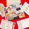 Zestaw edukacyjny Montessori Pióro Pisanie szkoła z 18 tabletami