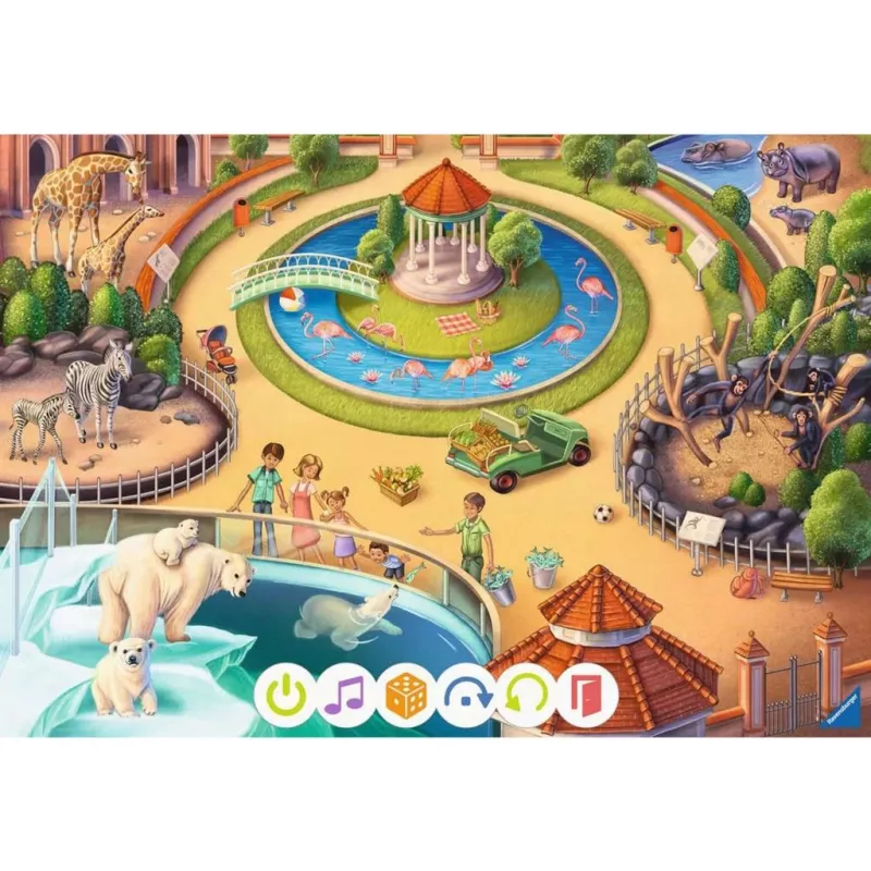 tiptoi Puzzle dla młodych odkrywców: Zoo