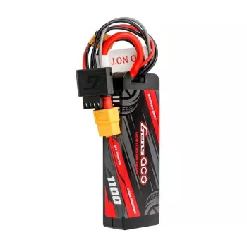 Akumulator LiPo Gens ace G-Tech 1100mAh 11.1V 3S1P 60C GRP-76 Hardcase z wtykiem XT60