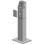 Wolnostojący kiosk samoobsługowy Ergonomic Solutions SPK400-02 z regulacją wysokości i wytrzymałą konstrukcją
