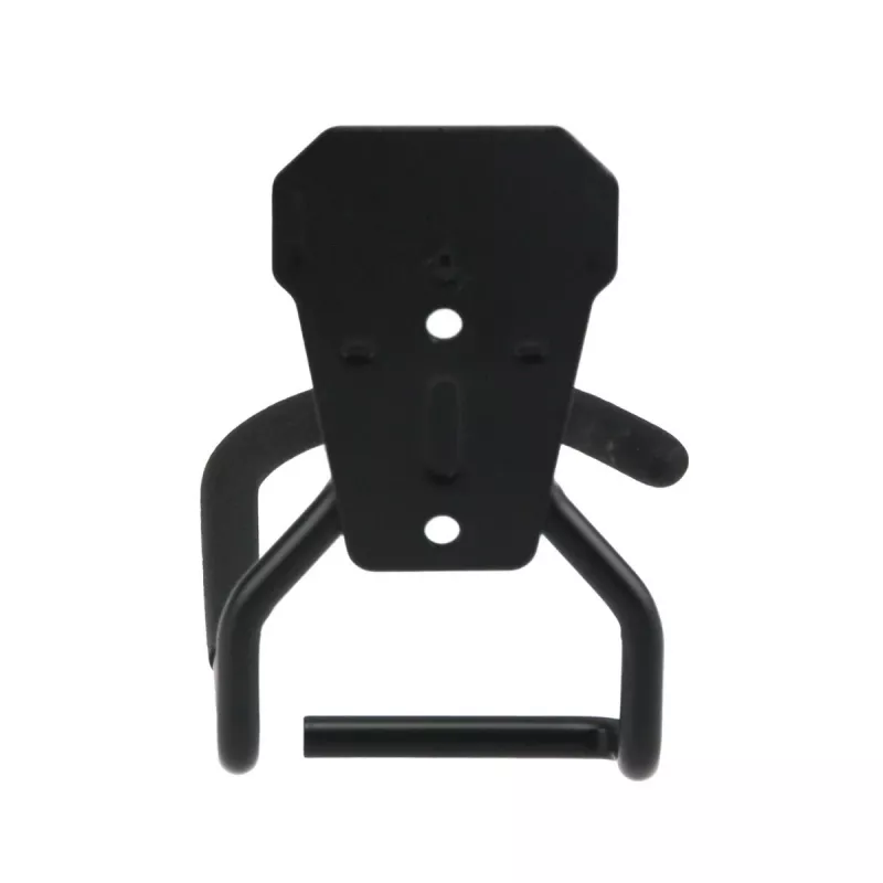 Pionowy wieszak rowerowy na ścianę MACLEAN MC-433, składany, z regulowaną szerokością, do rowerów do 20 kg, czarny