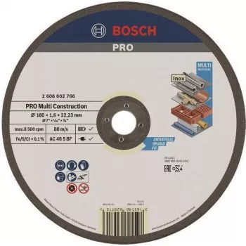 Tarcza tnąca Bosch Rapido Multi Cont. ACS 46 V BF 180 mm (model 2608602766)