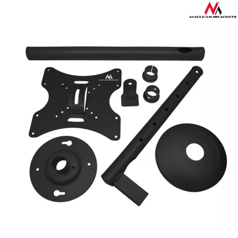 Uchwyt sufitowy do telewizora Maclean MC-504A B 23-42 50 - 85 cm 30kg Czarny