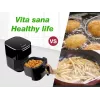 Gorąca frytkownica powietrzna Beper P101FRI051 5 L 1400 W Czarna