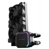 Chłodzenie cieczą All-in-one LC-Power LC-CC-240-B 12 cm Czarny