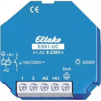 ELTAKO Impulse Switch ES61-8..230VUC Box Installation 8-230V 2000W ES61-UC (61100501)
