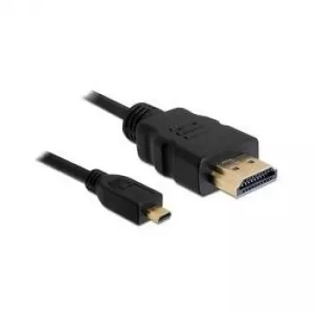 Kabel HDMI DeLOCK 82661 1m HDMI Typ A na Typ D Czarny