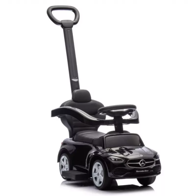 Samochodzik do pchania milly mally Mercedes C-Class Czarny, model 6107