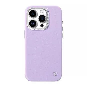 Etui ochronne Joyroom PN-15F1 do iPhone 15 Pro, cienkie fioletowe, precyzyjne dopasowanie