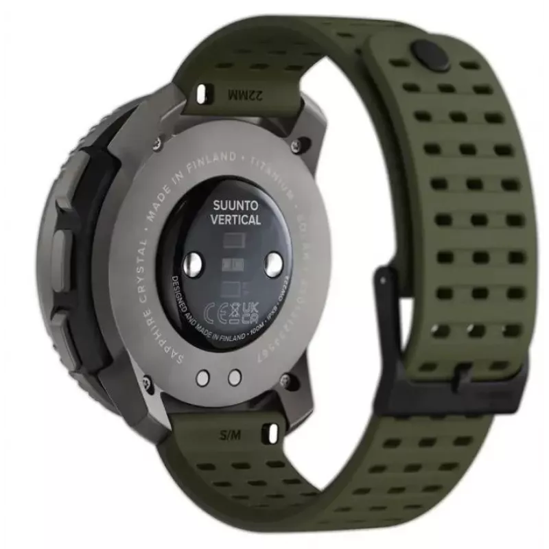 Suunto Vertical 3,56 cm (1,4) Matryca punktowa 49 mm 280 x 280 pikseli Ekran dotykowy Czarny GPS (satelitarny)
