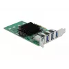 Karta DeLOCK PCI Express x4 do 4 x zewnętrznych USB 3.0 Quad Channel - niski profil
