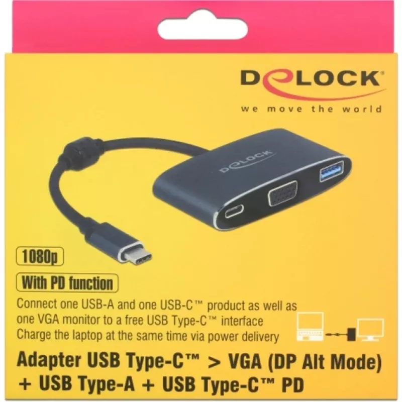 Adapter graficzny USB DeLOCK 62992