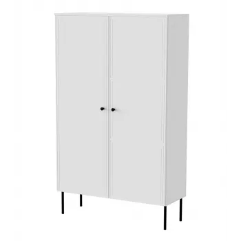 Gablota cama meble PALAZZO BIS 1000×390×1660 mm biały matowy