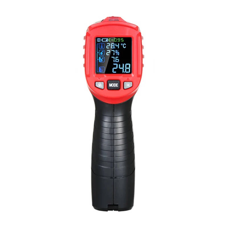 Cyfrowy pirometr laserowy Habotest HT651D — bezdotykowy miernik temperatury na podczerwień