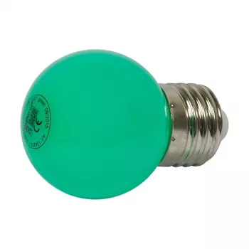 Synergy 21 LED Retrofit E27 Tropfenlampe G45 Green 1 Watt do girlandy świetlnej