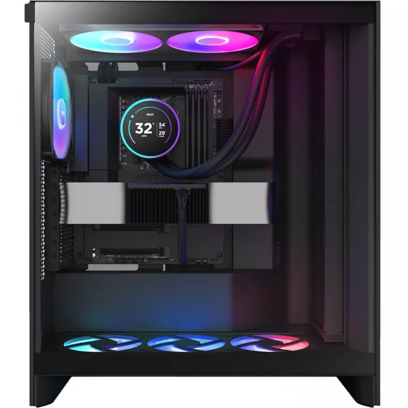 Kraken Elite 420 RGB 420 mm, chłodzenie cieczą, czarny