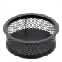 Box detail Forpus, czarny, perforowany metal 1005-010