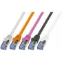 Kabel sieciowy LogiLink 1.5 m Cat7 RJ-45 S/FTP Czarny