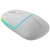 Canyon MW-22 CNS-CMSW22SW Mysz – 2 w 1 Bluetooth/2,4 GHz – optyczna – 800/1200/1600 DPI – 4 przyciski – podświetlenie RGB – ładowalna – Śnieżnobiała