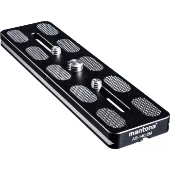 Walimex Mantona Płytka szybkiego mocowania Arca Swiss, 140 mm, czarna (1021465)
