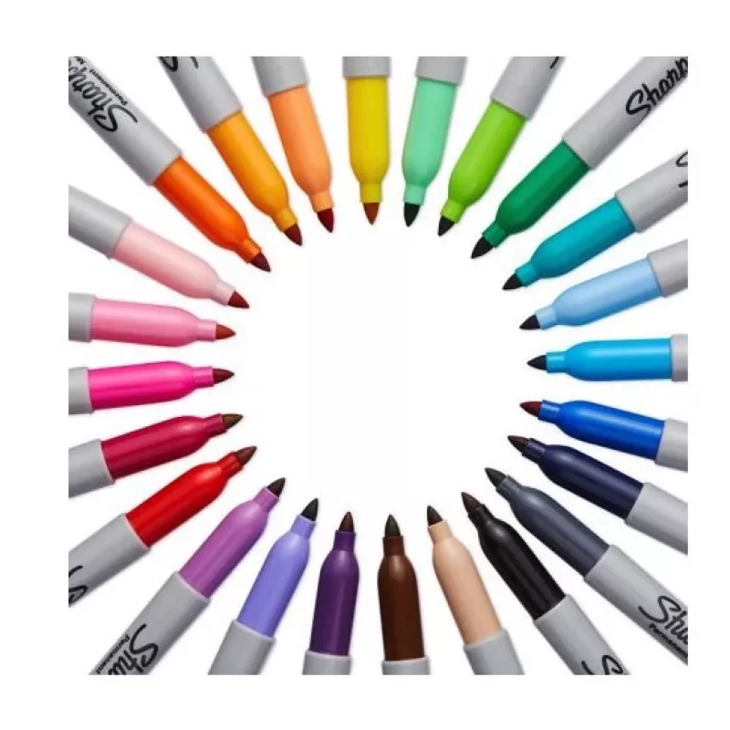 Sharpie Fine marker 18 szt. Cienka końcówka Wielokolorowe