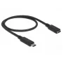 Kabel USB DeLOCK 85532 USB 3.2 Gen 1 0.5m USB C Czarny