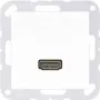 Jung Einsatz HDMI AS 500, A 500, A creation, A plus Alpinweiß MAA1112WW (MAA1112WW)