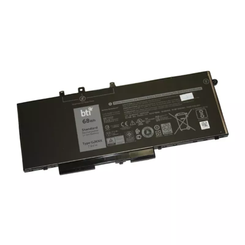 Bateria do laptopa BTI (odpowiednik: Dell 451-BBZG, Dell GJKNX, Dell 5YHR4, Dell 0GJKNX, Dell FPT1C, Dell GD1JP, Dell 451-BBZT)