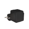 Smart Plug Denver PLO-108 Czarny Zewnętrzny IP44 Przewodowy i Bezprzewodowy