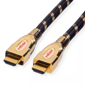 Kabel HDMI ROLINE GOLD Ultra HD 1m
