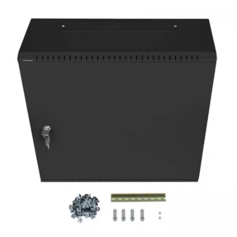 Szafa rack Lanberg WAF1-5203-06-00B 6U Montowana na ścianie Czarny