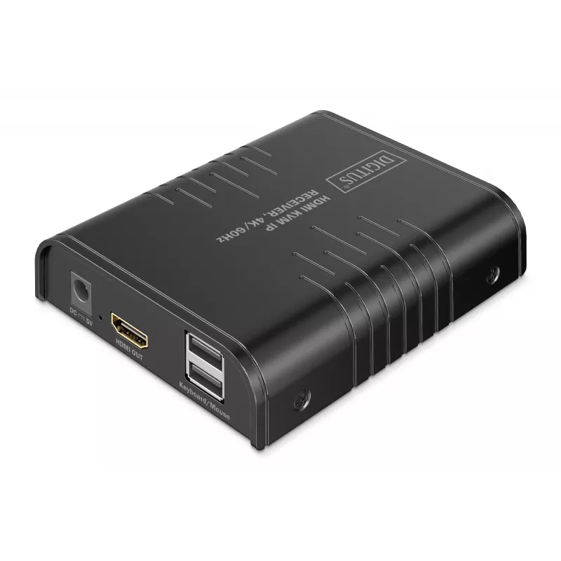 Digitus HDMI KVM IP Receiver 4K/60Hz przewodowy 200m